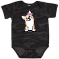 thumbnail image 3 of Inktastic Corgi Puppy Girl Boys or Girls Baby Bodysuit, 3 of 5