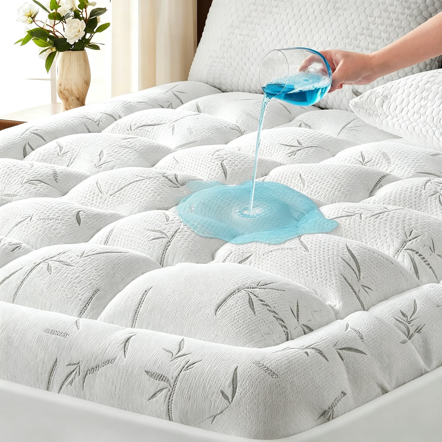 ChicHomey Water Cooled Mattress, PVC Cooling Pad with Cold Water
