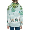 thumbnail image 6 of Kdxio Animals Riding Across The Sky Pattern Kids Boys Girls Zip Up Hoodie 3D Printed Hooded Sweatshirt Hoody Coat with Pocket 7-12 Y-Small, 6 of 6