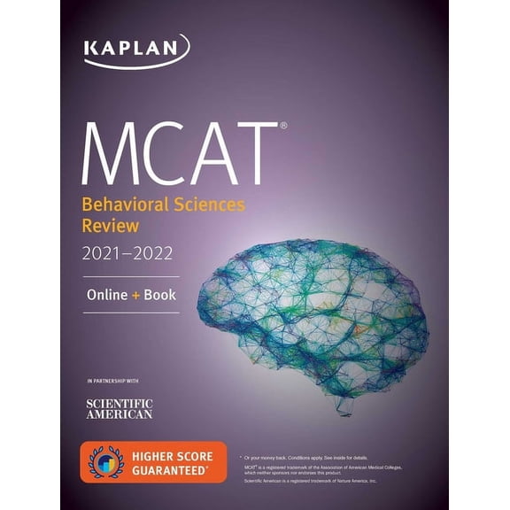 Kaplan Test Prep: MCAT Behavioral Sciences Review 2021-2022 : Online Book (Paperback)