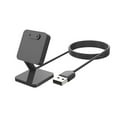 thumbnail image 3 of USB Charging Cradle Dock Base for Samsung Gear Fit3 R390 Smart Watch, Portable Replacement Charger, Fast Charging Power Adapter, 3.3ft Cable, Black, 3 of 8
