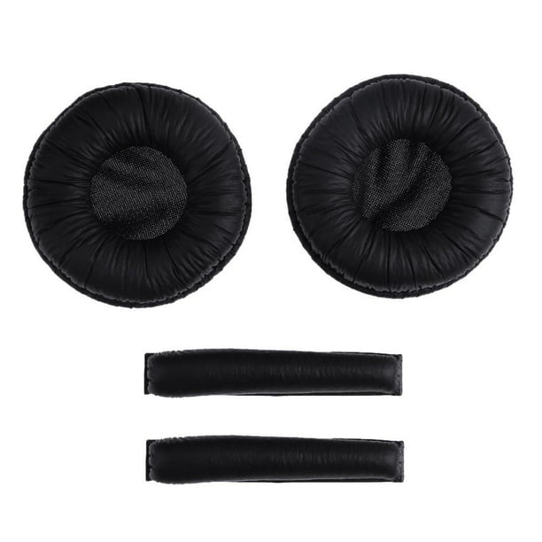 Almohadillas para los oídos 1 par de almohadillas para los oídos con diadema para auriculares Sennheiser PX100 PX200