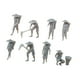 thumbnail image 3 of 8 figuras de granjero a escala 1:87, modelo de personas diminutas, figura de resina para jugar para decoración de escritorio, diseño de tren de jardín, 3 of 8