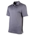 thumbnail image 1 of Urban Fox Men's Golf Shirts for Men, Short Sleeve Performance Heather Dry Fit, Moisture Wicking Charcoal Small, 1 of 7