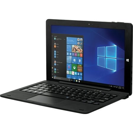 EVOO 10.1″ Tablet with Keyboard, Windows Hello (Fingerprint Reader), Windows Ink, Cortana + Smart Stylus