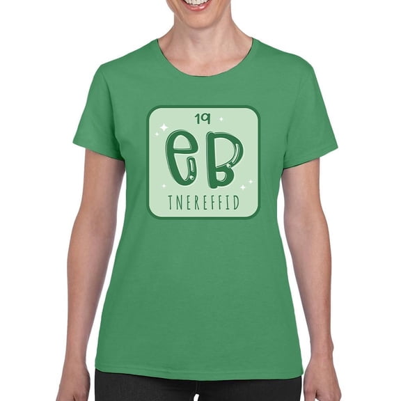 Eb Tnereffid T-Shirt Women -Smartprints Designs, Female 3X-Large