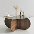 thumbnail image 3 of Neostill - Bubble - Walnut Coffee Table, 3 of 7