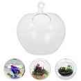 thumbnail image 4 of Hanging Glass Fish Tank Transparent Minimalist Home Decor 1Set 5.1X4.7X4.7In, 4 of 8