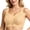 Khaki, variant on STARLAN Plus Size Bras for Older Women Push Up Bras Adjustable Straps Racerback T-Shirt Bralette Lace Daily Bras Black 44
