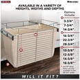 thumbnail image 3 of Rev-A-Shelf Closet Basket Liner, 3 of 7