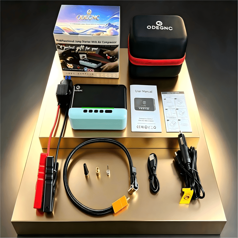 ODEGNC 5000A Jump Starter With 160PSI Air Compressor photo 5