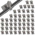 thumbnail image 1 of 50 Pcs Clips de Fil Auto-Adhésifs pour les Lumières de Chaîne Extérieure, Facile à Installer, 1 of 8