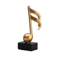 thumbnail image 1 of Injueey Estatua de música, escultura para el hogar, figurita, estante para teclado, arte de resina para interiores Decoración del hogar Tipo 2 Injueey HA010786-02B, 1 of 6