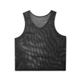 thumbnail image 6 of YONGHS Men's Mesh See Through Fishnet Muscle Tank Top Sleeveless Workout T-Shirt Night Club Tops Clubwear Black L, 6 of 7