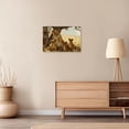 thumbnail image 4 of ZHONGYUTONG Lion Family Wall Art Canvas African Animal Pictures Lioness and Cubs Painting Wildlife Poster for Living Room Decor Framed (12.00" x 18.00"), 4 of 5