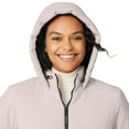 thumbnail image 4 of Free Country Women's Cirrus Quilted Long Puffer Jacket Birch XS, 4 of 5