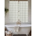 thumbnail image 4 of Palm Trees Bathroom Window Curtain, Summer Tropical Coconut Trees Plants Green Light Filtering Coffee Kitchen Curtains, Bedroom Living Room Curtains 2 Panel 84"x63", 4 of 6
