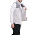 thumbnail image 2 of Chaleco Tommy Hilfiger de forro polar para hombre, color gris claro/Ice XS, 2 of 4
