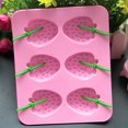 thumbnail image 2 of Ice cube mold Ice brick mould Ice brick mould Frozen cube tray Strawberry ice cube mold, 2 of 4