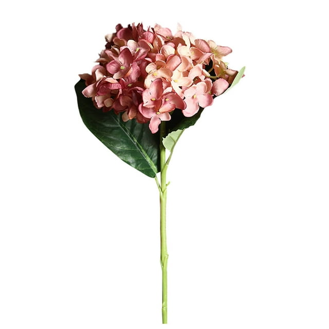 Home Decor Hydrangea Artificial Flowers Artificial Flower Hydrangea Fake Silk Flower Home Wedding Party Floral Decor