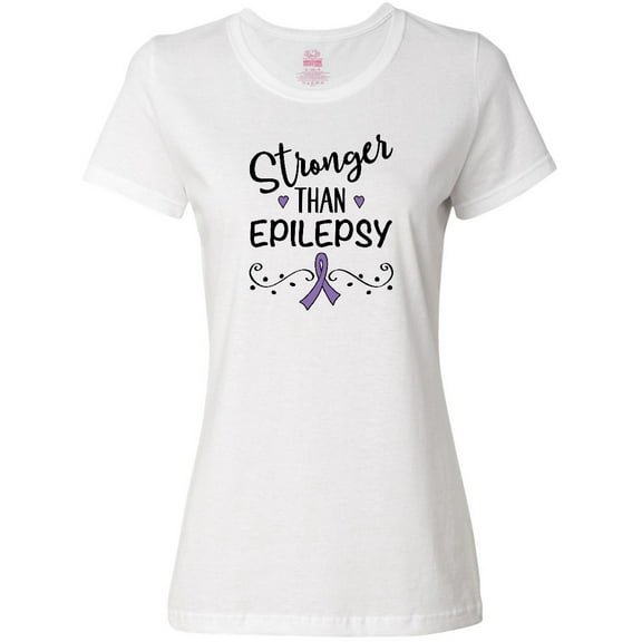 Inktastic Epilepsy Awareness Ribbon Support Walk Women's T-Shirt
