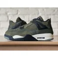 thumbnail image 2 of Ni-k-e Air Jordan 4 Retro SE Craft Men Sz 7.5 Medium Olive Pale Vanilla FB9927 200, 2 of 6