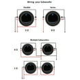 thumbnail image 7 of Planet Audio 12 Inch 1800W Car Audio Power Single Subwoofer DVC 4 Ohm AC12D, 7 of 7
