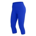 thumbnail image 7 of Gytharion Women's Yoga Capris Leggings with Pockets High Wasited Tummy Control Sports Leggings Solid Color Athletic Fitness Yoga Pants, 7 of 7