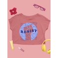 thumbnail image 3 of Bold Resist Statement Tee Crop Tee Women's, 3 of 4
