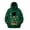Dark Green, variant on Oversized Big Pouch Fleece Pet Hoodies Carrier Large Pocket Hooded Sweatshirt For Puppy Dogs Holder