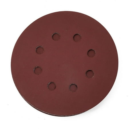 

20Pc 5 Inch 125Mm Round Sandpaper 8 Hole Sanding Discs Hook & Loop Grit 40- 1000#