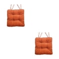 thumbnail image 3 of Almohadillas de pana Matsuzay para silla 2Conjunto Naranja, 3 of 6