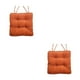 thumbnail image 3 of Almohadillas de pana Matsuzay para silla 2Conjunto Naranja, 3 of 6