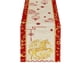 thumbnail image 2 of Camino de mesa de lino Camino de mesa del Año de los Caballos Exquisita decoración festiva para mesa de fiesta con estampado de caballos al galope Adecuado para decoraciones del Año de los Caballos De, 2 of 6
