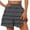 Gray, variant on yillto Womens Striped Shorts Elastic High Waist Flowy Loose Shorts Summer Ruffle Lightweight Shorts