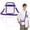 Purple, variant on Clear Purse For Stadium Events Clear Crossbody Bag Transparent Backpack Single Shoulder Jelly Bag Sports Travel Bag Portable Bag Transparent Wallet Sports Field Sports Field Transparent