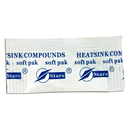 White Silicone Thermal Paste Compound Grease - Can cover 10 to 13 small CPUs