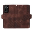 thumbnail image 3 of Funda GANGXUN para Samsung Galaxy S21 Ultra con diseño acolchado elegante, cuero PU, protección total y ajuste preciso, 3 of 5