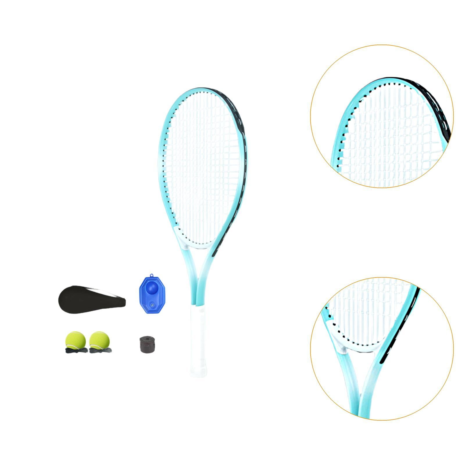 funtasica Tennis Racquet Set Practice Kit with Tennis Balls for Playground , Blue