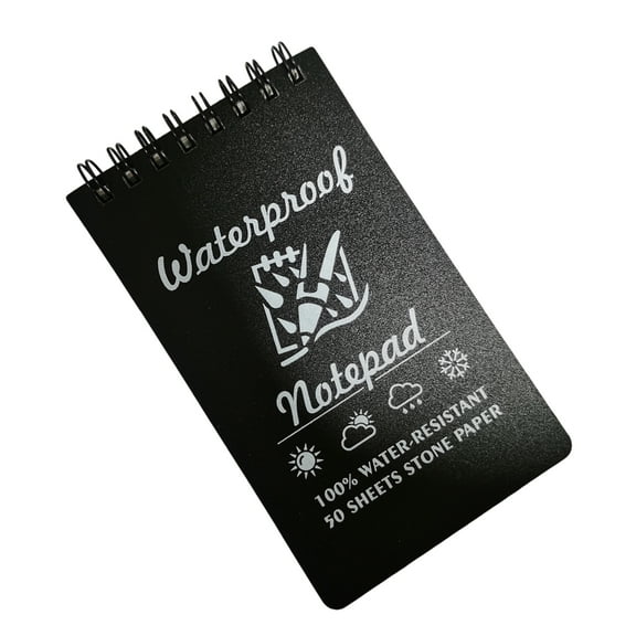 Waterproof Pocket Notebook All Weather Spirals Notepad Field Note Pad Write in the Rain Notepad