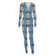 thumbnail image 5 of Puntoco - Mono para adultos con solapa abotonada funcional con botones y estampado de moda para mujer Puntoco Puntoco-7003, 5 of 6