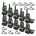 thumbnail image 1 of Walkie Talkies Retevis RB66S, paquete de 10 con pantalla LCD y linterna, 1 of 9