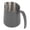 Black, variant on YAHHU Milk Frothing Pitcher 304 Stainless Steel Creamer Cup Latte Art Coffee Steaming Pitcher with Slant Spout and Scale for Cafe Kitchen 500ML Black / 16.9 oz
