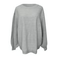 thumbnail image 4 of EDFBUYKRS Female Sweaters Button-Front Grandpa Cardigan, Women's Fall Sweater S, 4 of 5