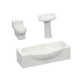 thumbnail image 3 of Fregadero de bañera con ducha para muñecas,Fregadero de bañera,casa de juguete,accesorios para modelo de inodoro,Mini modelo de baño para casa de muñecas,juguete educativo,Inodoro de, 3 of 8