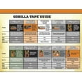 thumbnail image 3 of Gorilla Heavy Duty Double Sided Mounting Tape, 1 Inch x 60 Inches, Black(Pack of 6), 3 of 5