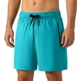 thumbnail image 3 of Kojanyu Men's Athletic Shorts Quick Dry Running Shorts with Drawstring 85 Nylon 15 Spandex Gym Workout Beach Casual Shorts XS to XXL, 3 of 10