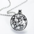thumbnail image 2 of Easter Women's Glass Circular Pendant Necklace, 2 of 5