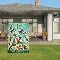 thumbnail image 3 of Amhnf Colorful Birds On Tree Garden Flag For Home Outdoor Garden Yard Decor 12x18 inch, 3 of 5