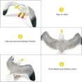 thumbnail image 4 of Shisuyan Plastic Desktop Decoration Seagull Craft Simulation Seagull Sculpture Ornament, 4 of 9